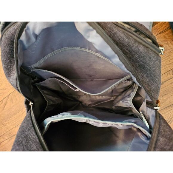 Ruvalino Diaper Bag Grey Gender Neutral Backpack Bag - Picture 8 of 13